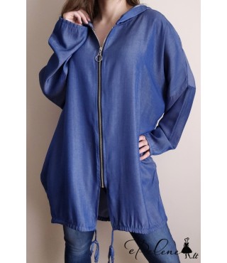 Naujas džinso stiliaus plonas švarkas